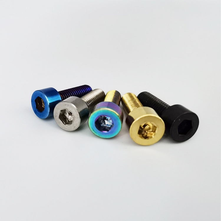 1 Bu Lông Ốc Vít Titan M4 X10 12 15 20mm Allen DIN912 Cho Xe Đạp