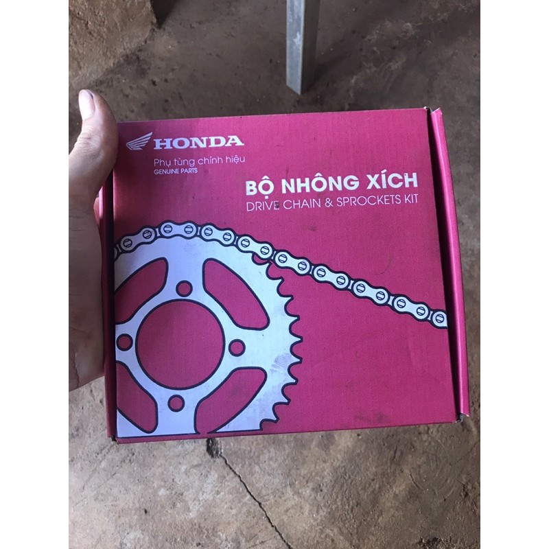 bộ nhông sên dĩa wave. RSX. 110 chính hãng