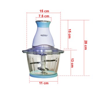 Máy xay thịt Hayasa HA-383 1.5L