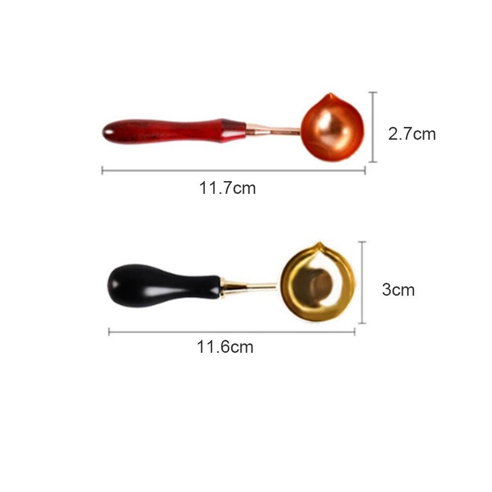 YIYU Muỗng Nung Sáp Niêm Phong Thiệp Mời Đám Cưới Phong Cách Vintage