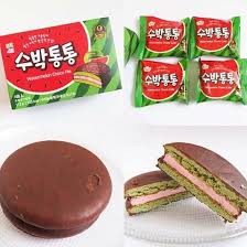 Bánh chocopie dưa hấu Hàn Quốc