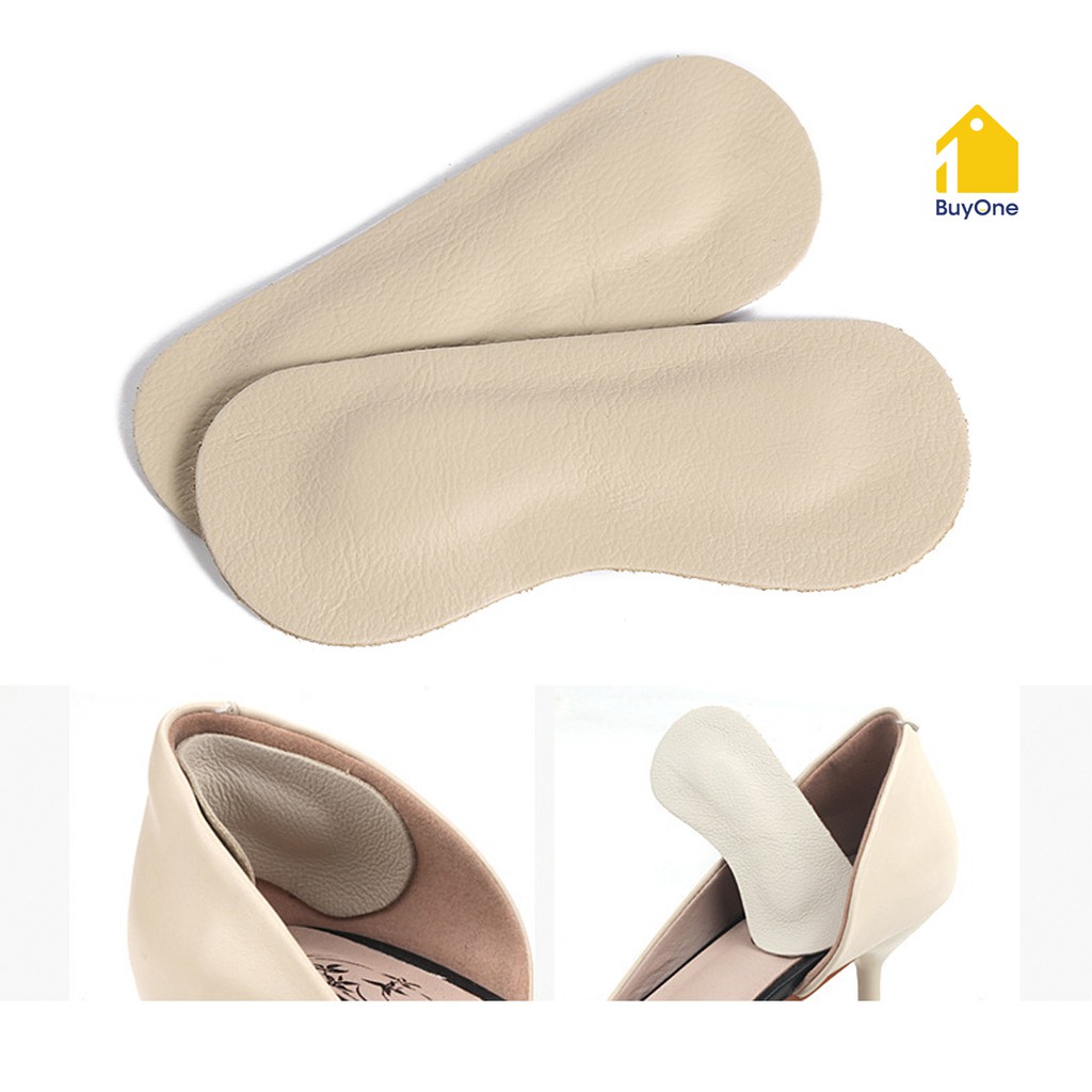 Lót giày da 3D chống trầy gót chân dùng mang giày cao gót giày búp bê - buyone - BOPK159