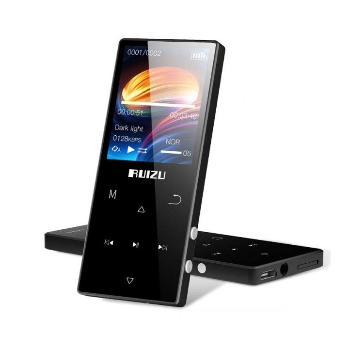 [Mã ELHACE giảm 4% đơn 300K] Máy nghe nhạc RUIZU D51 Bluetooth 5.0 Lossless Loa ngoài, Màn cong 1,5D