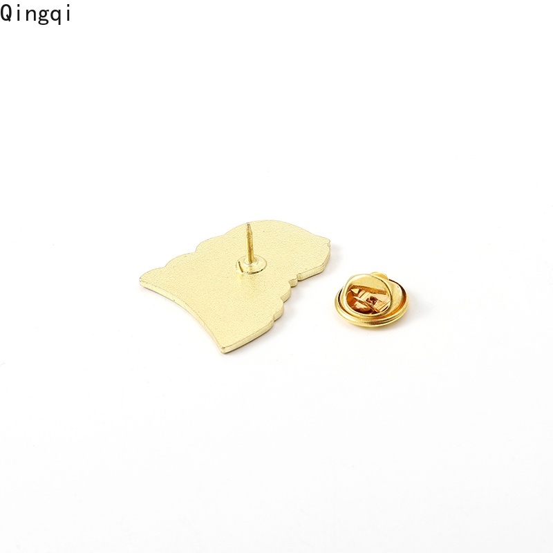 Ghim cài áo Miss Zoe bằng kim loại tráng men hình nhân vật anime dễ thương