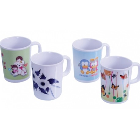 Ly Nhựa Melamine Có Quai - Ca08