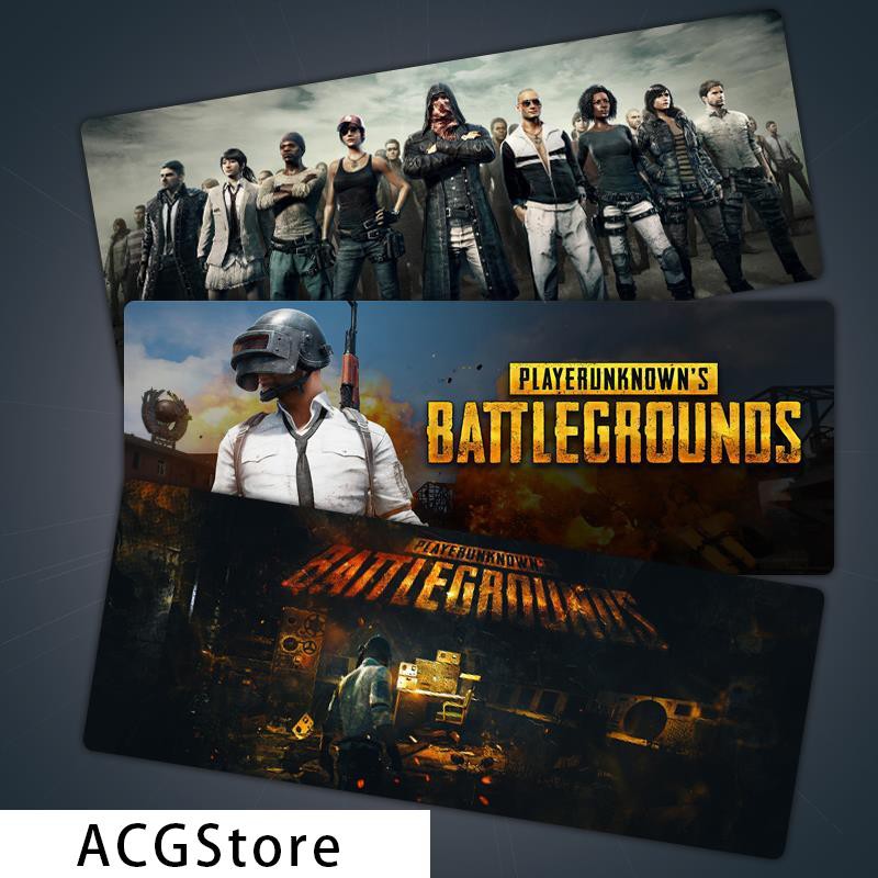 Thảm Lót Máy Tính Cỡ Lớn 60cm X 30cm In Hình Game Pubg Độc Đáo