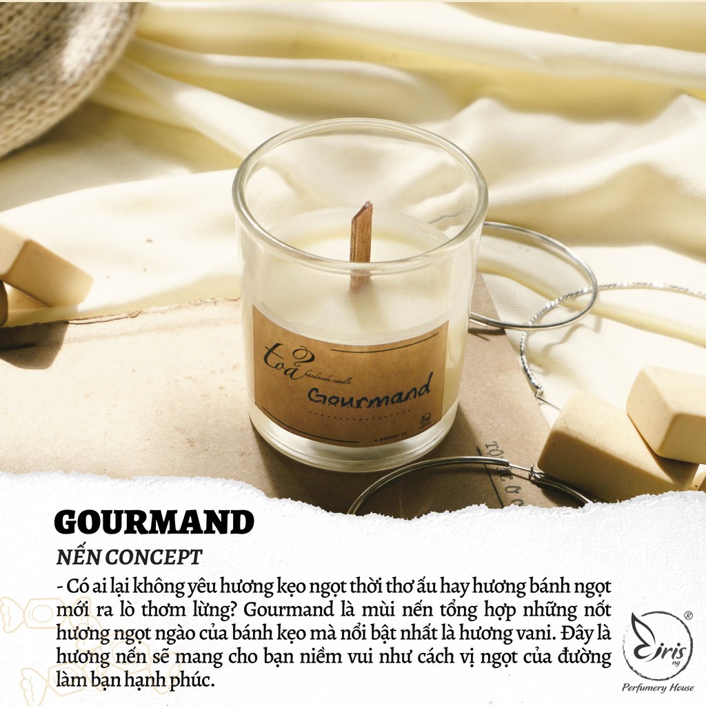 Nến concept Gourmand | Tỏa Handmade Candle