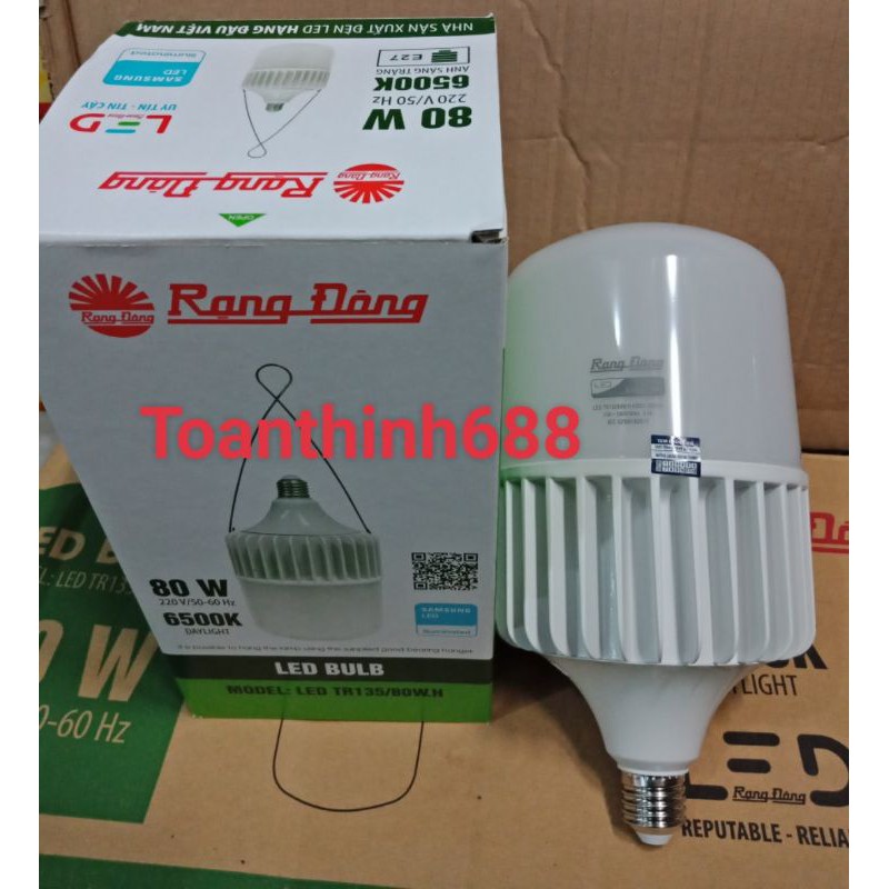 Bóng đèn Led trụ Rạng Đông(60w+80w)Thân Nhôm | BigBuy360 - bigbuy360.vn