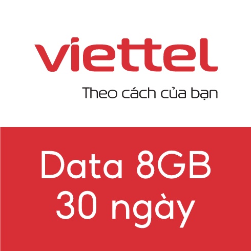 Viettel 8GB, 30 ngày