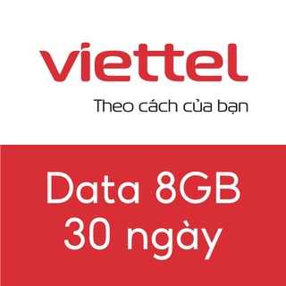 Viettel 8gb, 30 ngày