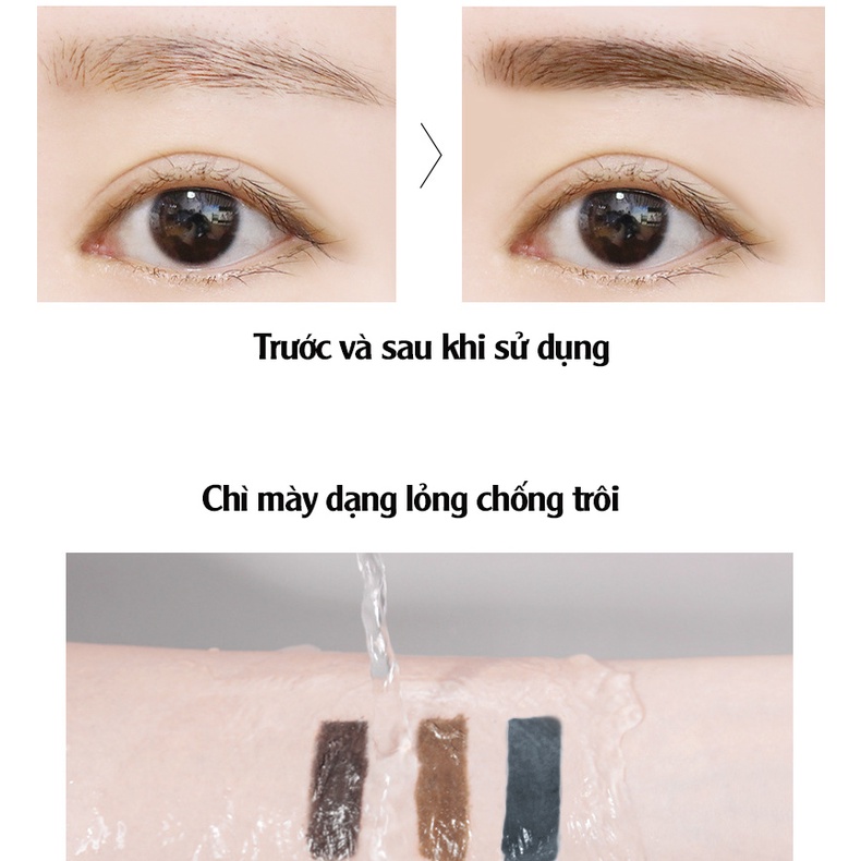 [NHẬP MÃ XINHT06 GIẢM 30K] Chì mày Sheloves. mascara mày she love siêu đẹp. cho đôi mày tự nhiên