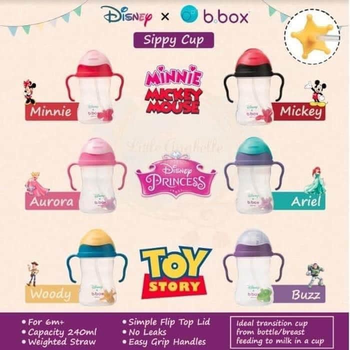 【B.BOX】Bình tập uống B BOX SIPPY CUP 240ml dành cho bé từ 6 tháng tuổi