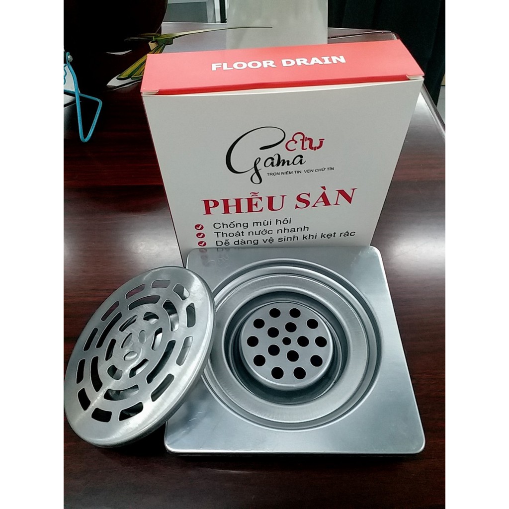 Phễu sàn, hố ga thoát nước inox giá rẻ BẤT NGỜ TRONG 1 THÁNG THÔI