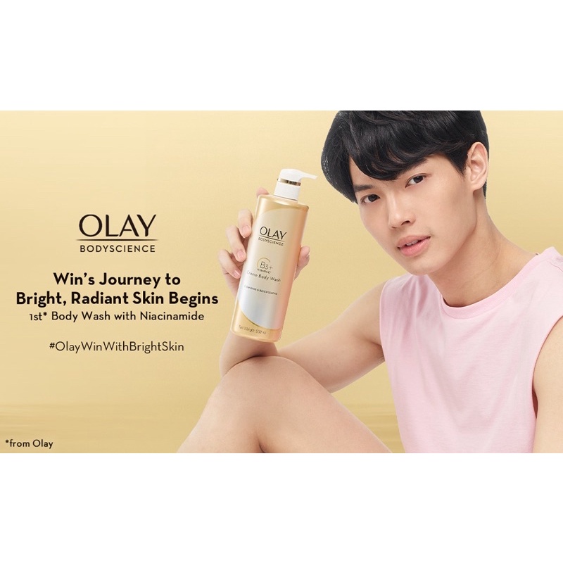 [ JunHee AUTH ] Sữa tắm OLAY trắng da cấp ẩm Thái Lan