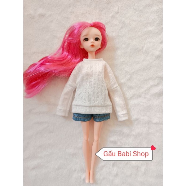 Áo thun freesize cho búp bê ob11,ddf, 1/8bid, bru, baboliy, 1/6 blythe, babies, xinji, animator