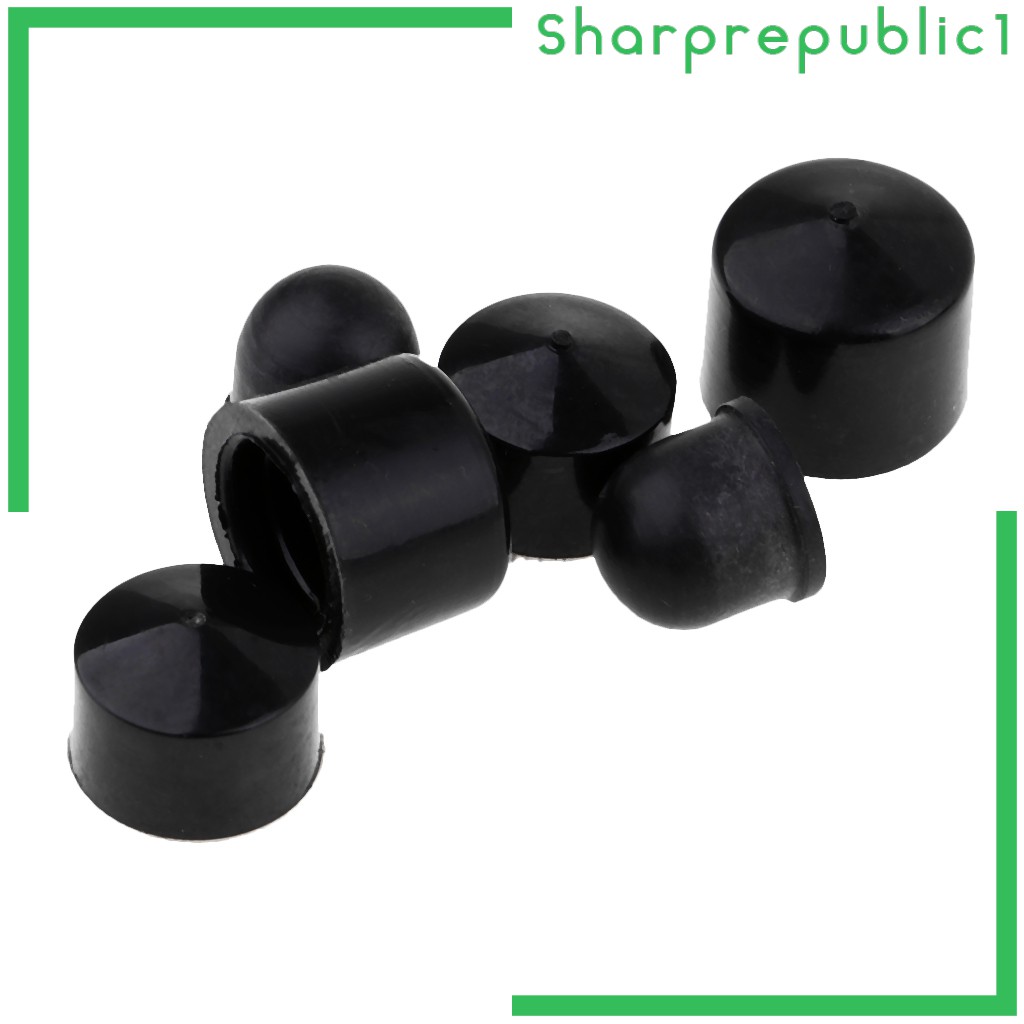 1  Set 6 Cốc Đựng Ván Trượt Thay Thế Bằng Cao Su Bền Chống Mài Mòn Cho Phần Cứng Trượt Patin / Pro / 3 Kích Cỡ