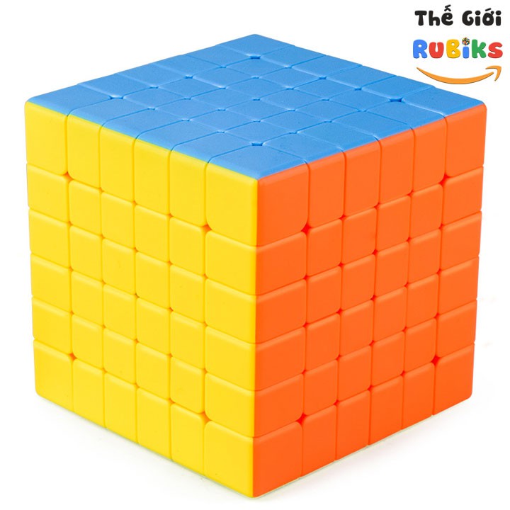 Rubik 6x6 Promotion Stickerless Mặt Hồng Cao Cấp Xoay Êm Bền Đẹp