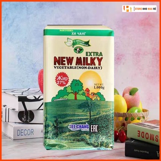 Sữa béo nga new extra milky 1kg 1 túi, date luôn mới, sữa béo an toàn cho sức khỏe của mọi người