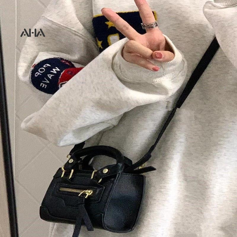 Túi đeo chéo AHA OFFICIAL mini thiết kế độc đáo dễ phối đồ thời trang cho nữ