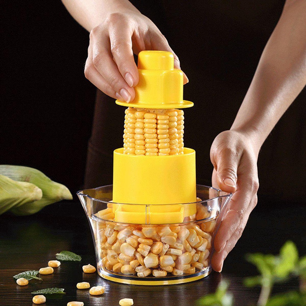 Dụng Cụ Hỗ Trợ Tách Hạt Bắp Siêu Nhanh Chóng Tiện Lợi