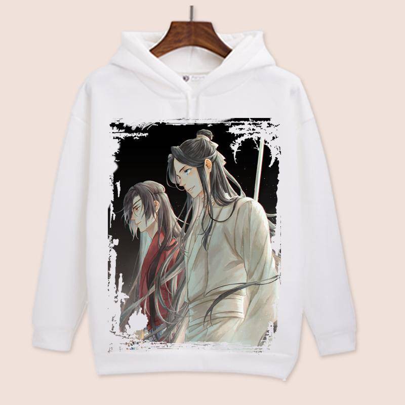 Thẻ Áo Hoodie Dáng Dài In Họa Tiết Anime Cá Tính Cho Nam