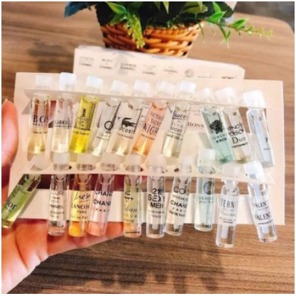 Set 20 chai nước hoa mẫu thử cao cấp nhiều hương quyến rũ