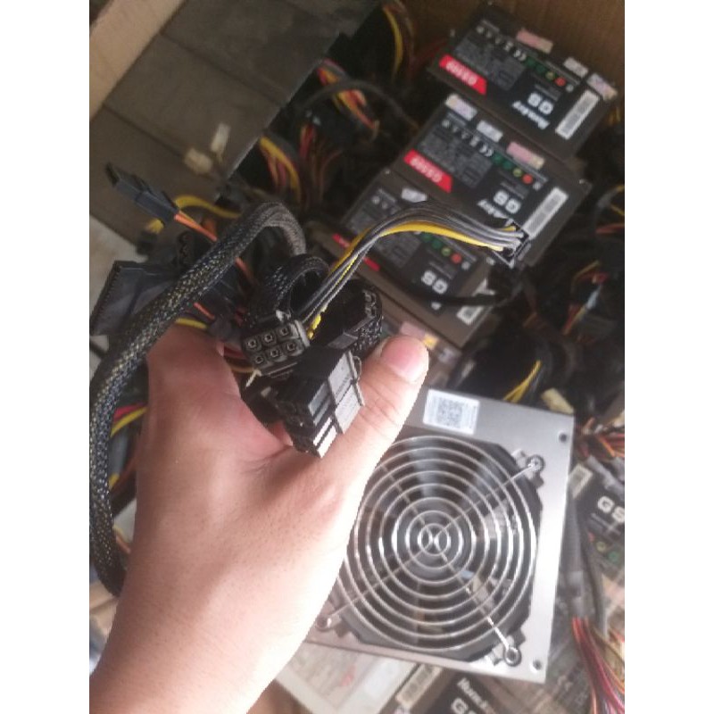 gs500 hàng hãng sáng đẹp có nguồn phụ 8 pin cho vga kéo rx 470 570 thoải mái | BigBuy360 - bigbuy360.vn