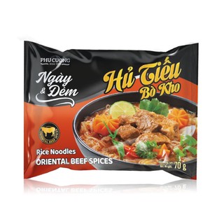 Hủ Tiếu Gói Ngày và Đêm 70g - Thùng 30 Gói