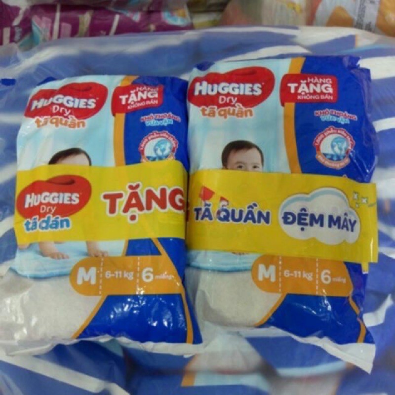 Combo 100 tã quần Huggies size M (6-10kg)