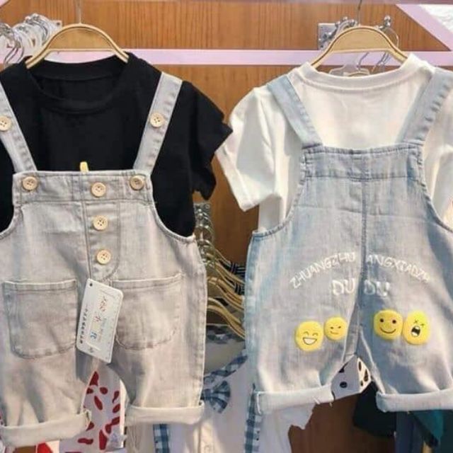Yếm bò cho bé trai gái đều mặc dc