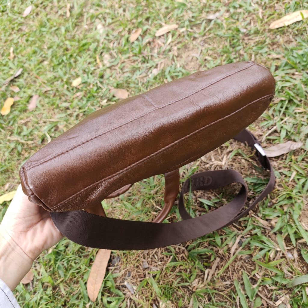 Túi nam Da thật second-hand Đồ Si Bon TD049