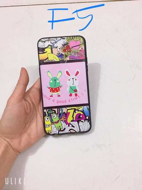 Ốp lưng oppo F5 In hình nhiều hoạ tiết