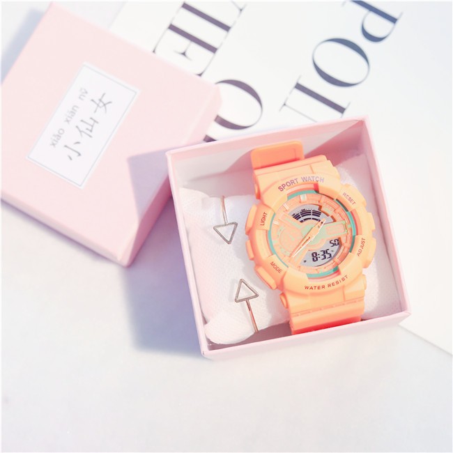 Đồng hồ thể thao Unisex Shhors chạy kim và số size 36mm . | BigBuy360 - bigbuy360.vn