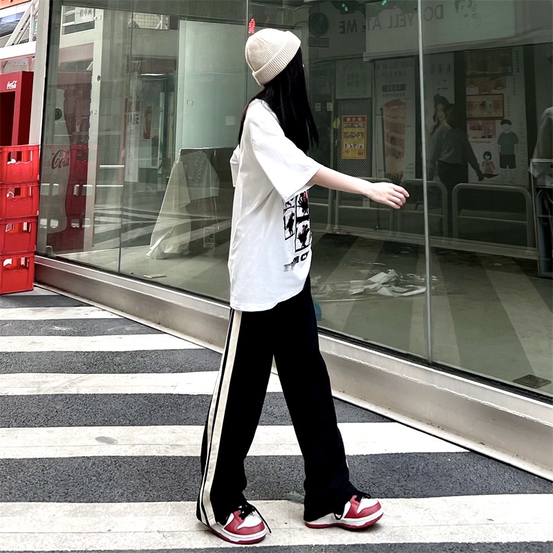 Quần Dài Nữ Kẻ Sọc Thời Trang Hàn Quốc