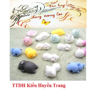 Squishy mochi thú dẻo mềm nhiều hình ngộ nghĩnh đáng yêu, dễ thương. siêu kute siêu rẻ