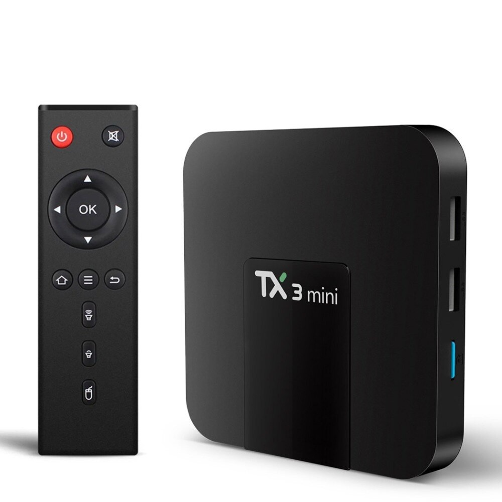 Tv Box Tx3 Mini Android 8 S905W Lõi Tứ 1g / 8g 4k Hd Và Phụ Kiện