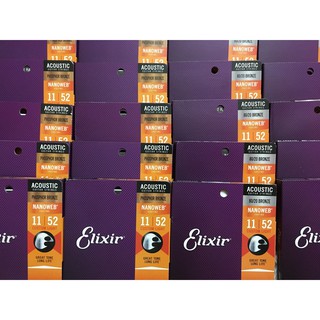 DÂY ĐÀN ELIXIR PHOSPHOR BRONZE 11-52 CHÍNH HÃNG