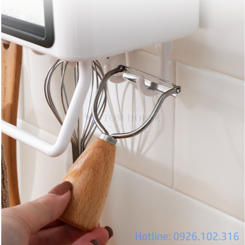 Kệ Gia Vị Gắn Tường Mẫu Mới Siêu Chắc, Đa Chức Năng - Tomhouse | BigBuy360 - bigbuy360.vn