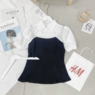 Áo sơ mi pha cổ đức khớt ngực siêu hot.Sỉ 85k