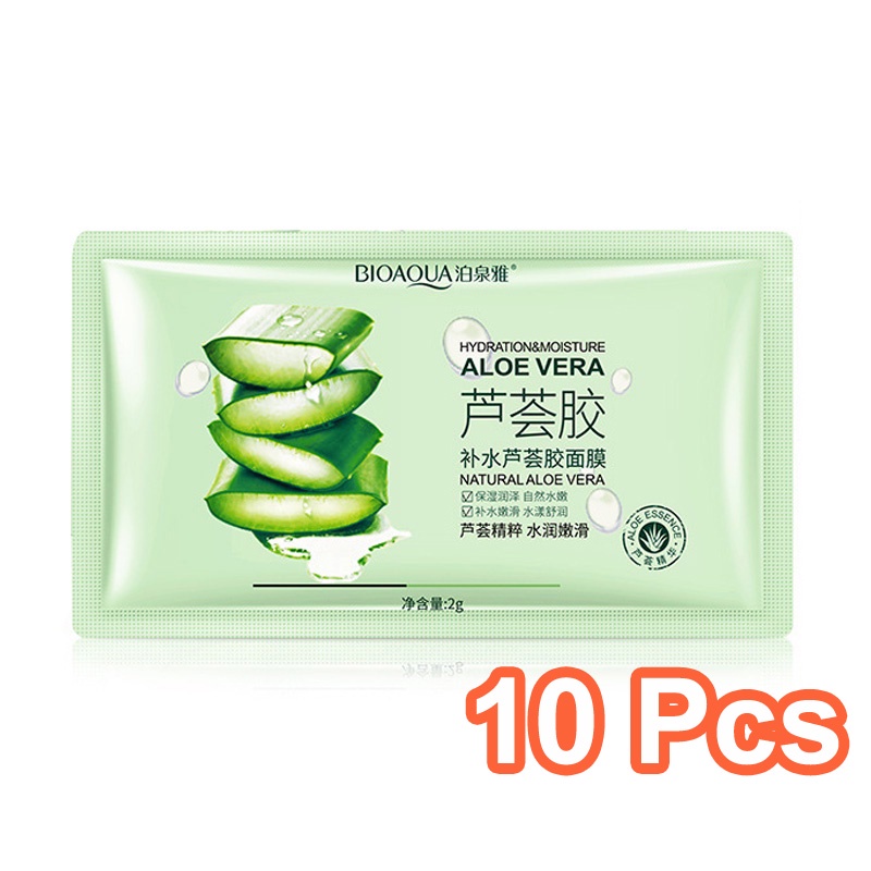 Mặt Nạ Ngủ Chiết Xuất Lô Hội Dưỡng Ẩm Thu Nhỏ Lỗ Chân Lông 2g