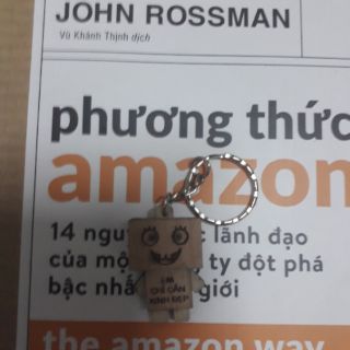 Móc khóa người gỗ Danbo dễ thương