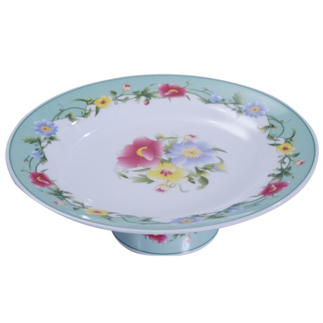 Dĩa Hột Xoài Có Chân Viền 190 DA Nhựa Melamine Cao Cấp