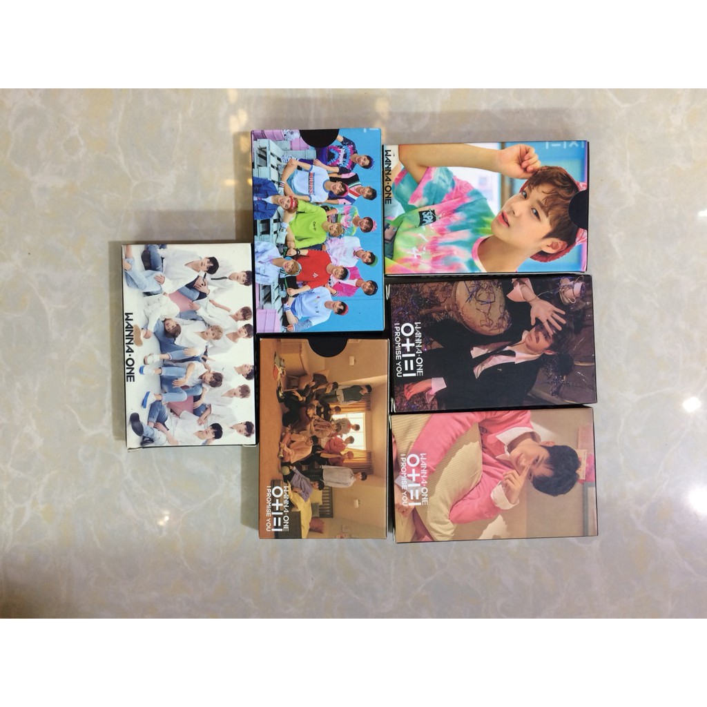 Combo 10 hộp lomo card (mẫu bất kỳ) của nhóm Wanna One