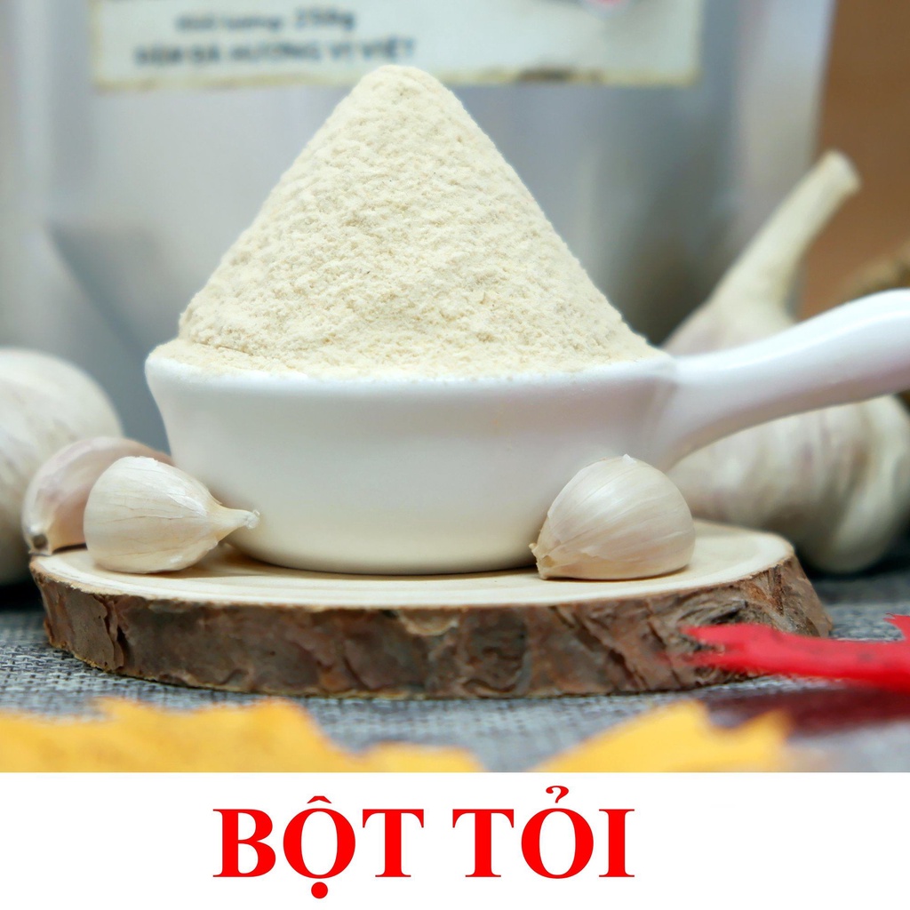 Bột tỏi bắc hộp 300g Hải Dương, tỏi bắc chọn lọc loại 1