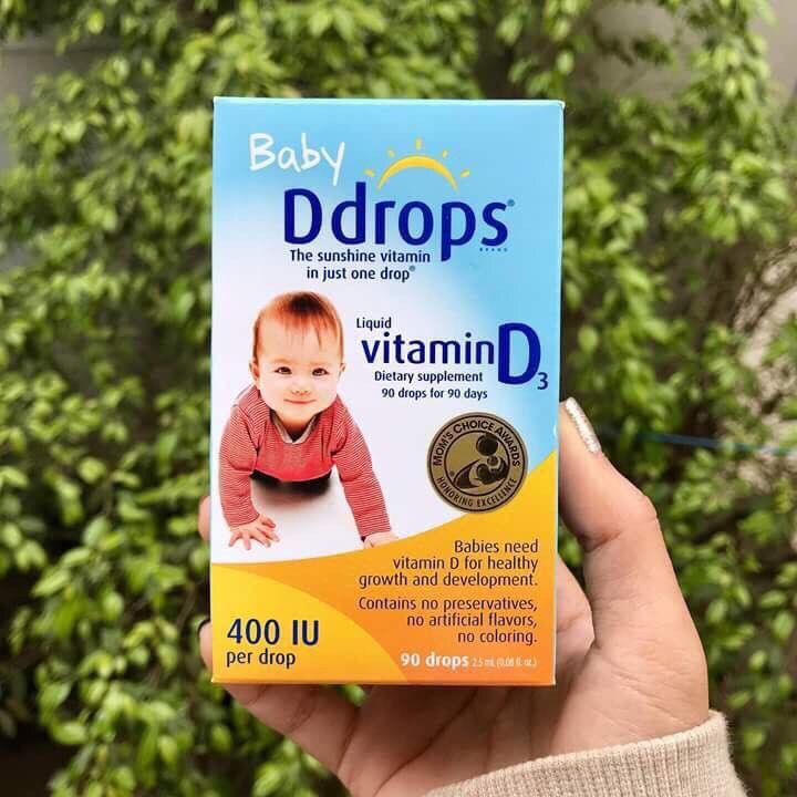 Baby Ddrop #VITAMIN#D3 - CUNG CẤP ĐỦ LƯỢNG VITAMIN D CẦN THIẾT CHO TRẺ