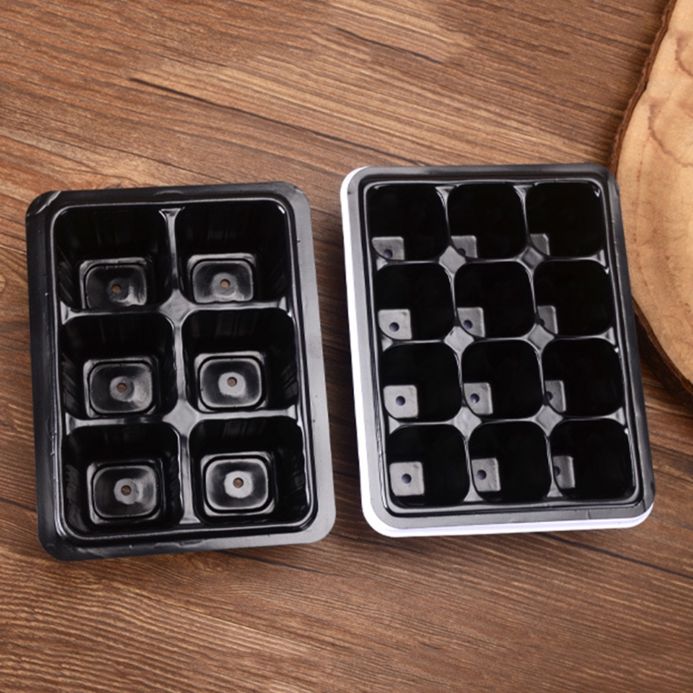 Khay Nhựa Trồng Cây 6 / 12 Ngăn Tiện Lợi