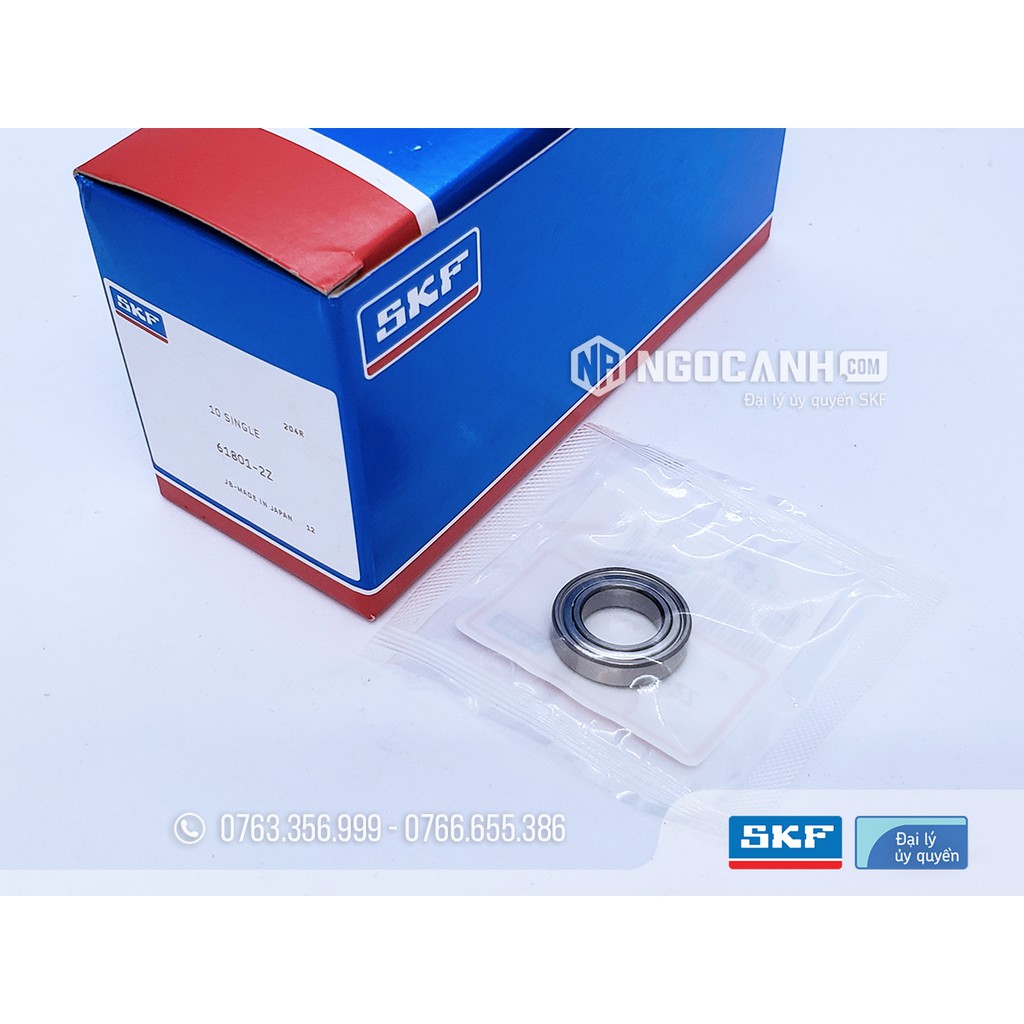 Vòng bi bạc đạn 61801-2Z chính hãng SKF