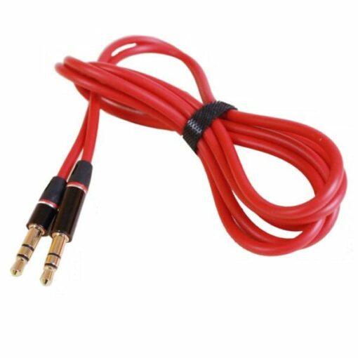 Dây Jack 3.5 Kết Nối Âm Thanh Trực Tiếp Giữa Điện Thoại Máy Tính Và Loa - Sale Giá Rẻ - Màu đỏ