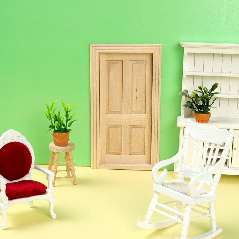 LUOL Cửa Sổ Mini Tỉ Lệ 1: 12 Trang Trí Nhà Búp Bê