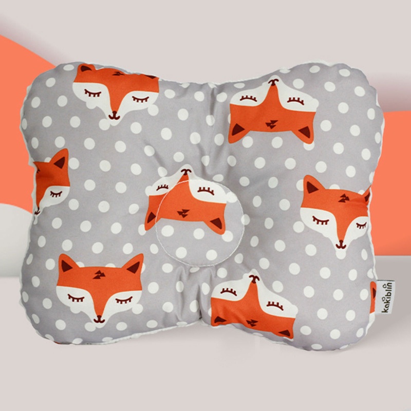 Gối Ngủ Unisex Chống Lăn Bảo Vệ Đầu Cho Bé Sơ Sinh